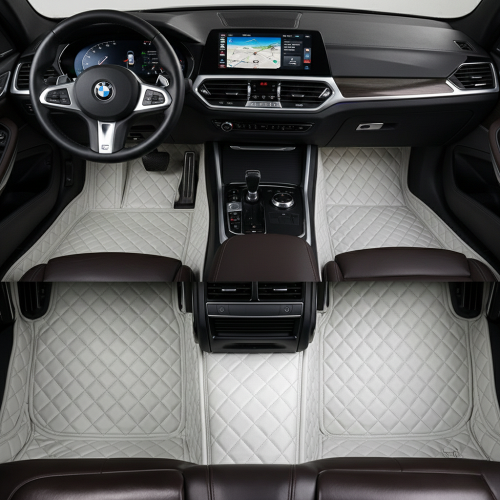 Gray Custom Car Floor Mats