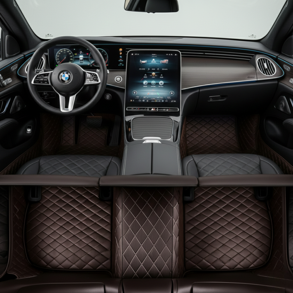Dark Brown Custom Car Floor Mats