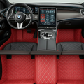 Red Custom Car Floor Mats