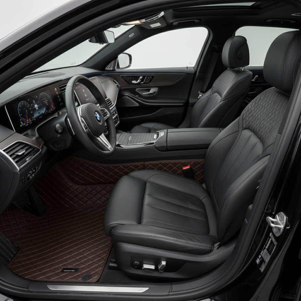 Dark Brown Custom Car Floor Mats