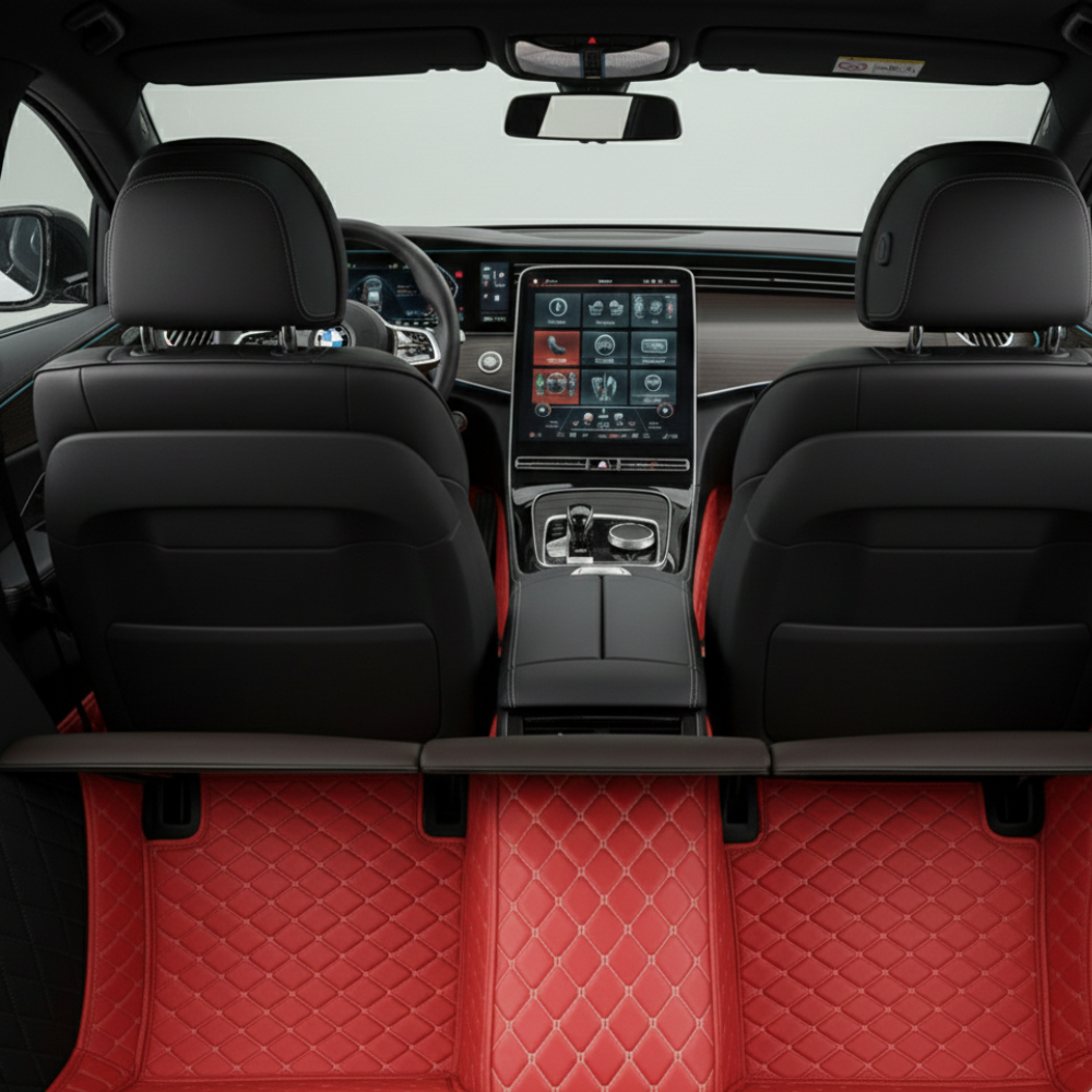 Wine Red Custom Car Floor Mats