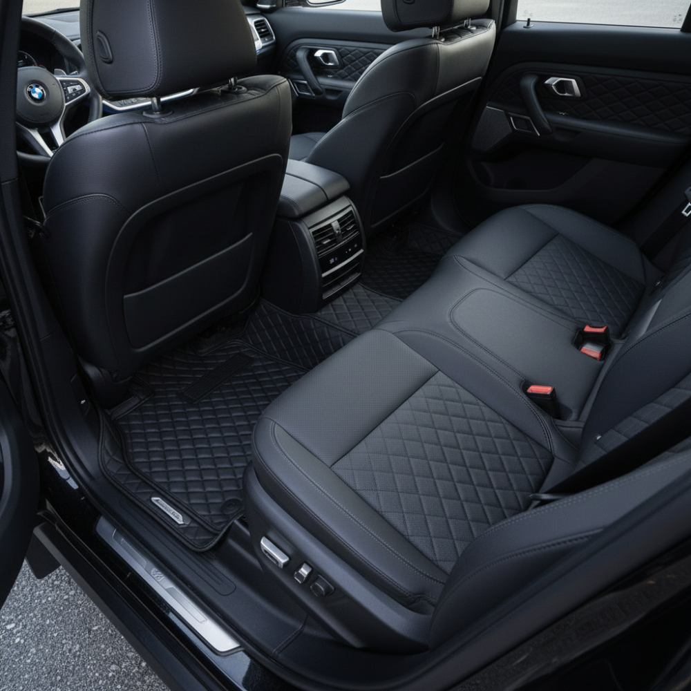 Black Custom Car Floor Mats
